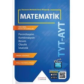 TYT AYT Matematik Permütasyon Kombinasyon Binom Olasılık İstatistik-Derece Yayınları