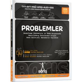 TYT AYT MSU KPSS ALES DGS Problemler Soru Bankası Barış Yayınları
