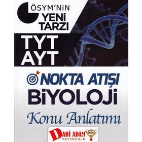 TYT AYT Nokta Atışı Biyoloji Konu Anlatımı - Dahi Adam Yayınları