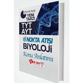 TYT AYT Nokta Atışı Biyoloji Konu Anlatımı - Dahi Adam Yayınları