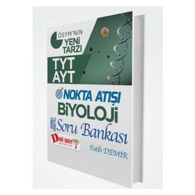 TYT AYT Nokta Atışı Biyoloji Konu Özetli Soru Bankası Dahi Adam Yayınları