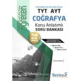 TYT-AYT Öğreten Coğrafya Konu Anlatımlı Soru Bankası-Seviye Yayınları