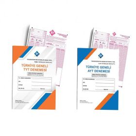 TYT AYT Optikli Deneme Seti 2 Kitap - KR Akademi Yayınları