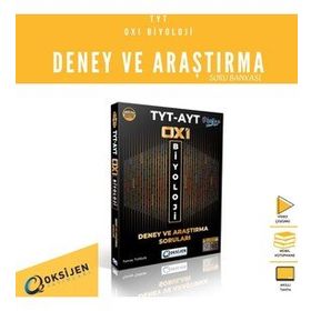 TYT-AYT Oxi Biyoloji Deney ve Araştırma Soruları - Oksijen Yayınları