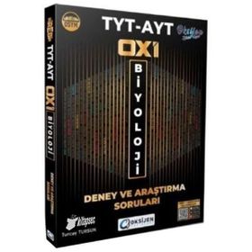 TYT-AYT Oxi Biyoloji Deney ve Araştırma Soruları - Oksijen Yayınları