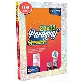 TYT AYT Paragraf 20x33 Denemeleri Karaağaç Yayınları