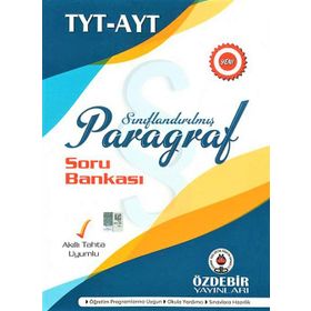 Tyt-Ayt Paragraf Soru Bankasi-Özdebir Yayınları