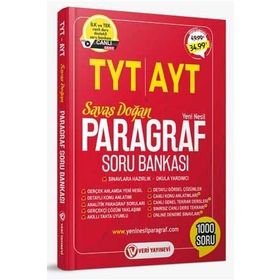 TYT AYT Paragraf Soru Bankası Veri Yayınları