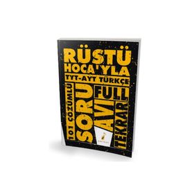 TYT AYT Rüştü Hocayla Türkçe Soru Avı 101 Çözümlü Soru-Pelikan Yayınları