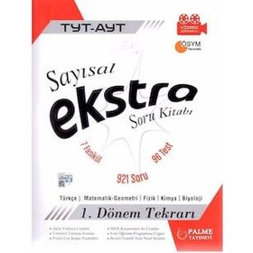 TYT - AYT Sayısal Ekstra Soru Bankası Palme Yayınları