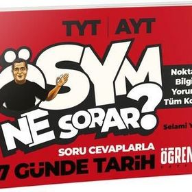 TYT-AYT Soru Cevaplarla 7 Günde Tarih-Öğrenci İşi Yayınları