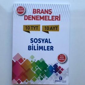 TYT AYT Sosyal Bilimler Denemeleri Başarıyorum Yayınları