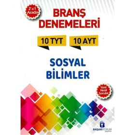 TYT AYT Sosyal Bilimler Denemeleri Başarıyorum Yayınları