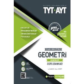 TYT-AYT Tamamı Çözümlü Geometri Üçgenler Soru Bankası Pegem Akademi Yayıncılık