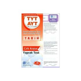 TYT AYT Tarih Çek Kopar Yaprak Test Bulut Eğitim Yayınları