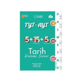 TYT AYT Tarih Deneme Sınavı Palmetre -Palme Yayınevi