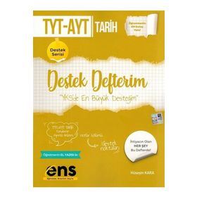 TYT AYT Tarih Destek Defterim Ens Yayıncılık