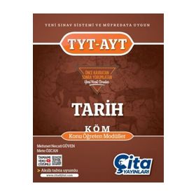 TYT-AYT Tarih KÖM Konu Öğreten Modüller - Çita Yayınları
