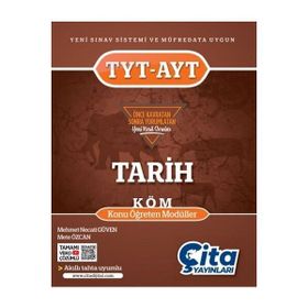 TYT-AYT Tarih KÖM Konu Öğreten Modüller - Çita Yayınları