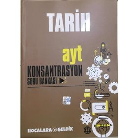 TYT AYT Tarih Konsantrasyon Soru Bankası-Hocalara Geldik Yayınları