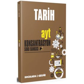 TYT AYT Tarih Konsantrasyon Soru Bankası-Hocalara Geldik Yayınları