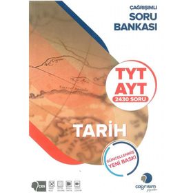 TYT AYT Tarih Soru Bankası Çağrışım Yayınları