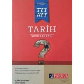 Tyt Ayt Tarih Soru Bankası Pandül Yayınları