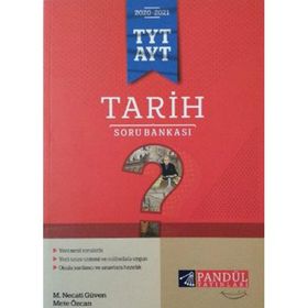 Tyt Ayt Tarih Soru Bankası Pandül Yayınları