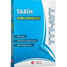 TYT AYT Tarih Soru Bankası Sonuç Yayınları