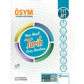 TYT - AYT Tarih Soru Bankası Toprak Yayıncılık
