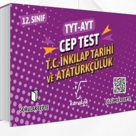 TYT-AYT TC İnkılap Tarihi ve Atatürkçülük Cep Karekök Yayınları