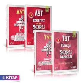 TYT AYT Türkçe Edebiyat 24 Adımda Özel Konu Anlatımlı Soru Bankası Kazandıran Set Sınav Yayınları