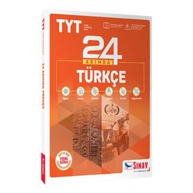 TYT AYT Türkçe Edebiyat 24 Adımda Özel Konu Anlatımlı Soru Bankası Kazandıran Set Sınav Yayınları