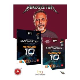 TYT Bekosistem Matmaster Matematik 10'lu Deneme + AYT Bekosistem Matematik 10'lu Deneme - Bekir Avşar
