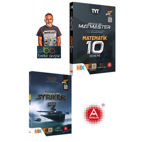 TYT Bekosistem Matmaster Matematik 10'lu Deneme + TYT Bekosistem Striker 3 Deneme - Bekir Avşar