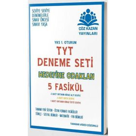TYT Beşli Deneme Sınavı Çöz Kazan Yayınları