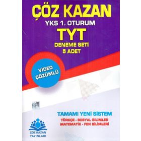 TYT Beşli Deneme Sınavı Çöz Kazan Yayınları
