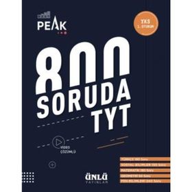 TYT Best Peak 800 Soruda Soru Bankası - Ünlü Yayınları