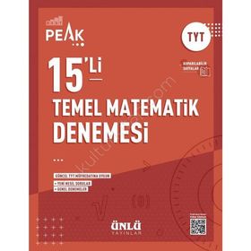 TYT Best Peak Temel Matematik 15 Deneme - Ünlü Yayınları