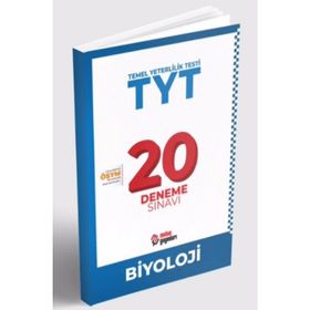 TYT Biyoloji 20 Deneme Metin Yayınları