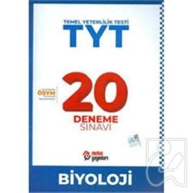TYT Biyoloji 20 Deneme Metin Yayınları