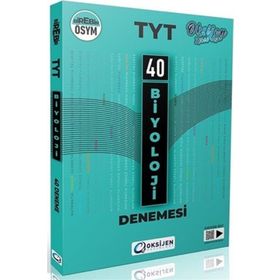 TYT Biyoloji 40 Branş Denemesi - Oksijen Yayınları