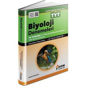 TYT Biyoloji 40'lı Deneme Aydın Yayınları