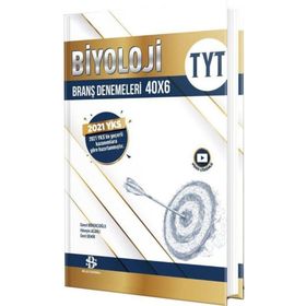 TYT Biyoloji 40x6 Branş Denemeleri-Bilgi Sarmal Yayınları