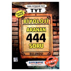 TYT Biyoloji 444 Aranan Soru Sistematik Yayınları