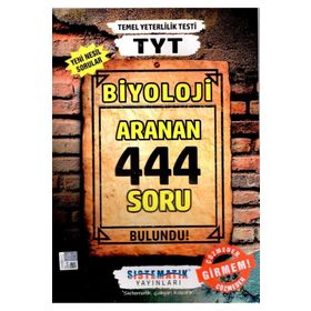 TYT Biyoloji 444 Aranan Soru Sistematik Yayınları