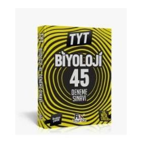 TYT Biyoloji 45 Denemeleri Fix Yayınları