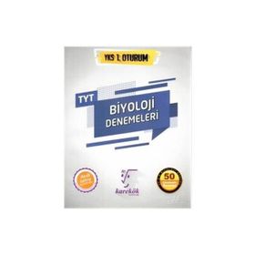 TYT Biyoloji 50 Deneme Karekök Yayınları