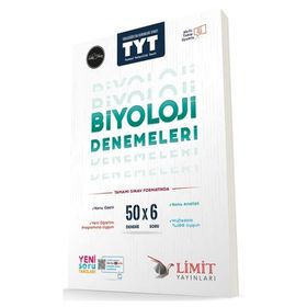 TYT Biyoloji 50x6 Denemeleri - Limit Yayınları