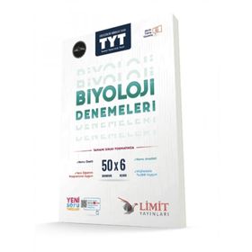TYT Biyoloji 50x6 Denemeleri - Limit Yayınları